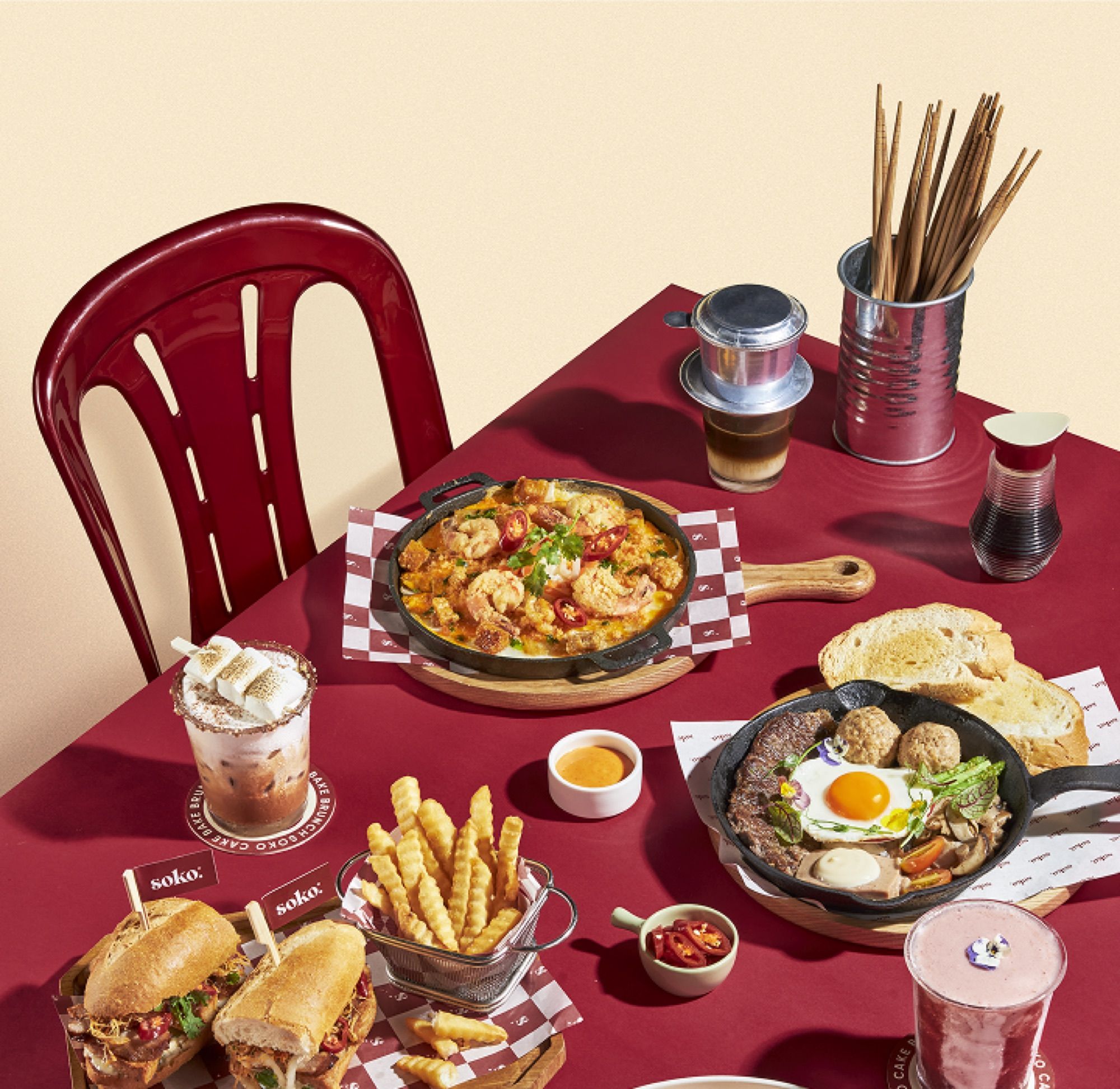 Saigon-inspired Brunch Menu