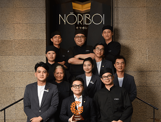 Noriboi Omakase recognized as a Top 25 Restaurant by Robb Report Vietnam 2025
